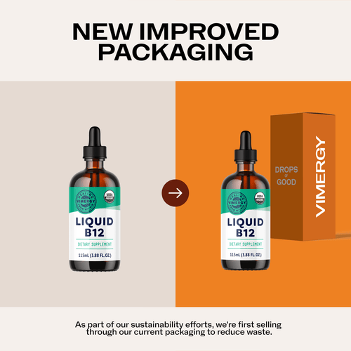 Organic Liquid B12 Vimergy Supplements Vitamins