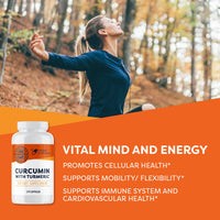 Curcumin with Turmeric Vimergy Supplements Vitamins 