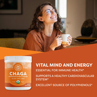 Organic Chaga Vimergy Supplements Vitamins 