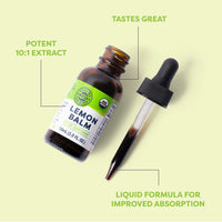 Organic Lemon Balm Vimergy Supplements Vitamins