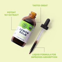 Organic Lemon Balm Vimergy Supplements Vitamins