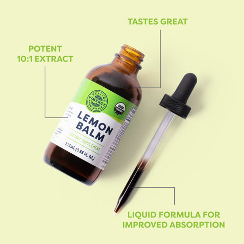 Organic Lemon Balm Vimergy Supplements Vitamins