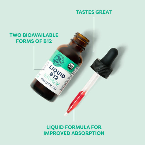 Organic Liquid B12 Vimergy Supplements Vitamins