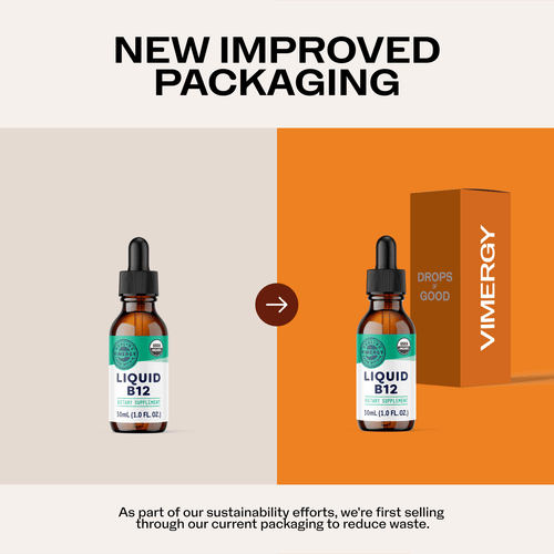 Organic Liquid B12 Vimergy Supplements Vitamins