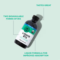 Organic Liquid B12 Vimergy Supplements Vitamins