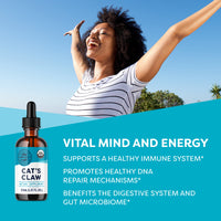 Organic Liquid Cat's Claw Vimergy Supplements Vitamins