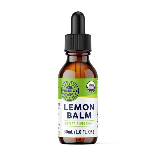 Organic Liquid Lemon Balm Vimergy Supplements Vitamins