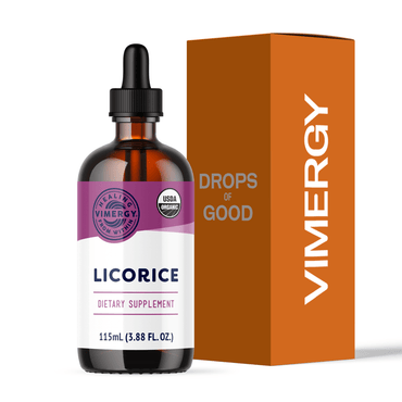 Organic Liquid Licorice Vimergy Supplements Vitamins