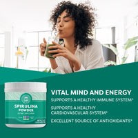 USA Grown Spirulina Vimergy Supplements Vitamins
