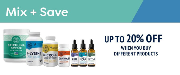 New Mix + Save on Vimergy Products