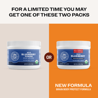 Organic Wild Blueberry Powder Brain Body Protect VIMERGY Supplements Vitamins