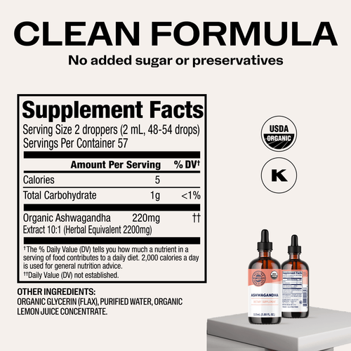 Lemon Balm Ashwagandha Brain Body Rescue Kit VIMERGY Supplements Vitamins|type_supplement_facts