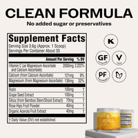 Collagen Replenish KIT VIMERGY Supplements Vitamins vitamin c msm l-lysine|type_supplement_facts