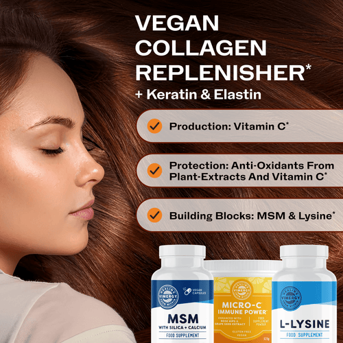 Collagen Replenish KIT VIMERGY Supplements Vitamins vitamin c msm l-lysine|type_benefits