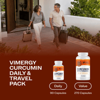 Curcumin with Turmeric Home & Travel Kit