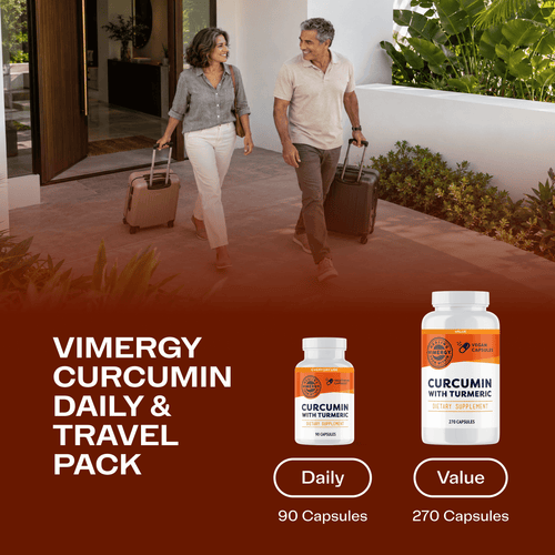 Curcumin with Turmeric Home & Travel Kit