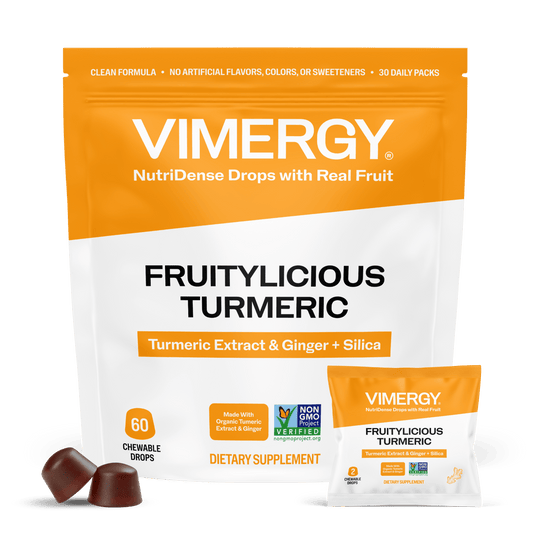VIMERGY Fruitylicious Turmeric Vitamins Supplement Chewable Drops|type_hero