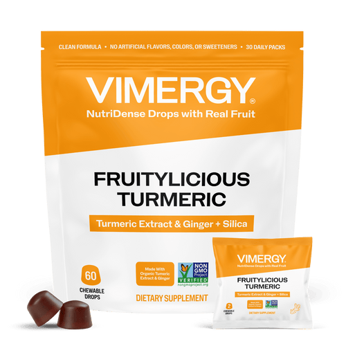 VIMERGY Fruitylicious Turmeric Vitamins Supplement Chewable Drops|type_hero