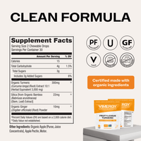 VIMERGY Fruitylicious Turmeric Vitamins Supplement Chewable Drops|type_supplement_facts