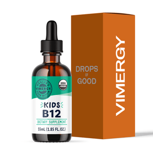 Kids Organic Liquid B12 Vimergy Supplements Vitamins