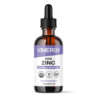 Kids Organic Liquid Zinc VIMERGY Supplements Vitamins|type_hero