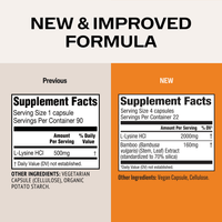 L-Lysine VIMERGY Vitamins Supplements