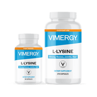 L-Lysine with Silica Home & Travel Kit