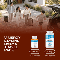 L-Lysine with Silica Home & Travel Kit