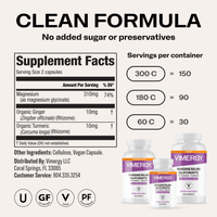 Magnesium Glycinate Home & Travel Kit