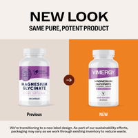Magnesium Glycinate VIMERGY Supplements Vitamins 