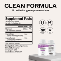 Magnesium Glycinate VIMERGY Supplements Vitamins 