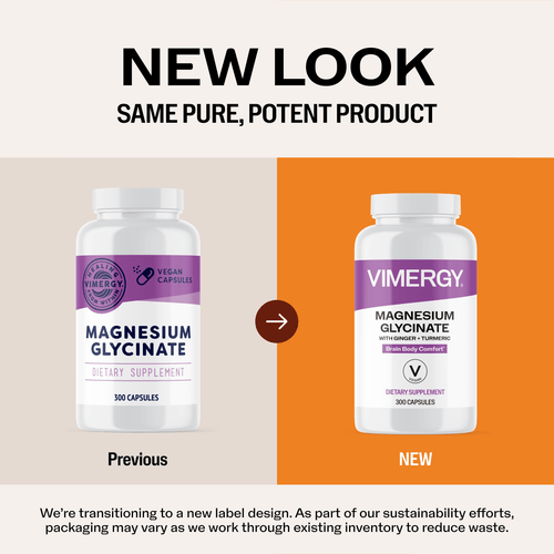Magnesium Glycinate VIMERGY Supplements Vitamins 