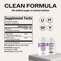 Magnesium Glycinate VIMERGY Supplements Vitamins 