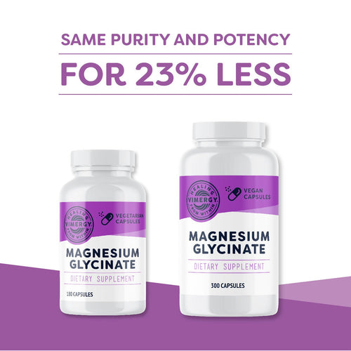 Magnesium Glycinate Vimergy Supplements Vitamins 