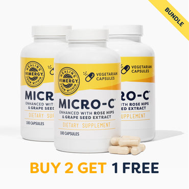 Micro-C Capsules Bundle (3x180 count) Vimergy Supplements Vitamins