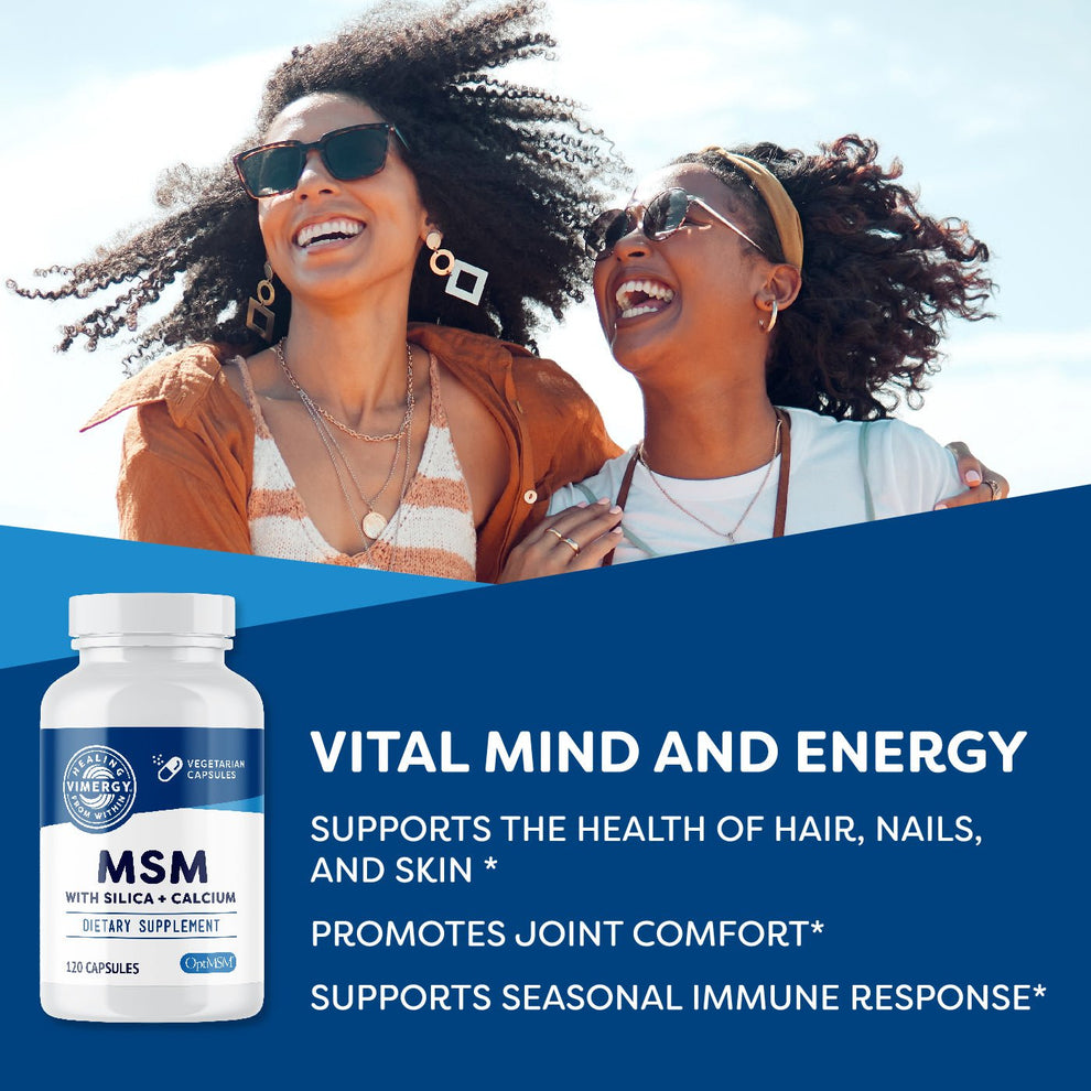 MSM Supplement Hair, Skin, and Nail Vitamins Vimergy