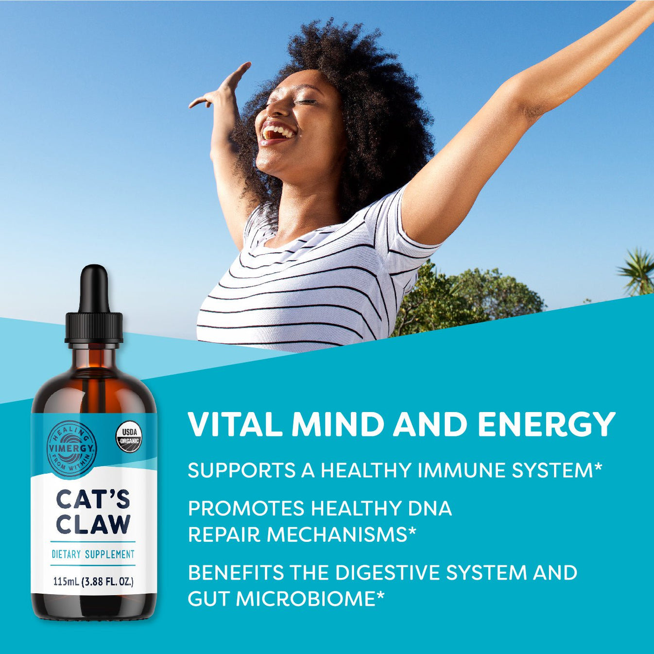 Cat's Claw Supplement Immune System SupplementN Vimergy