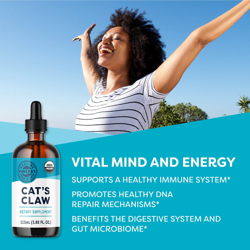 Cat's Claw Supplement Immune System Supplement Vimergy