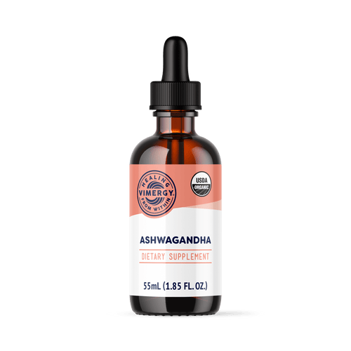 Organic Liquid Ashwagandha Vimergy Supplements Vitamins