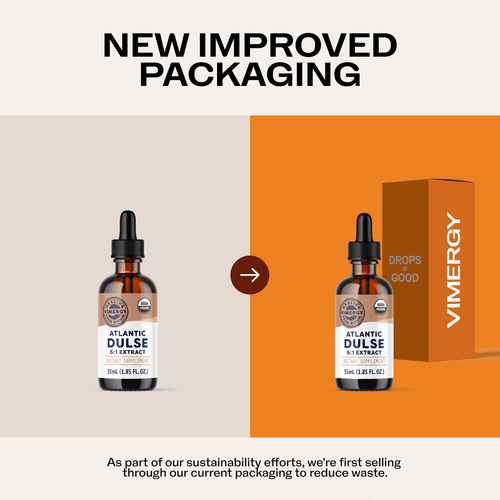 Organic Liquid Atlantic Dulse Vimergy Supplements Vitamins