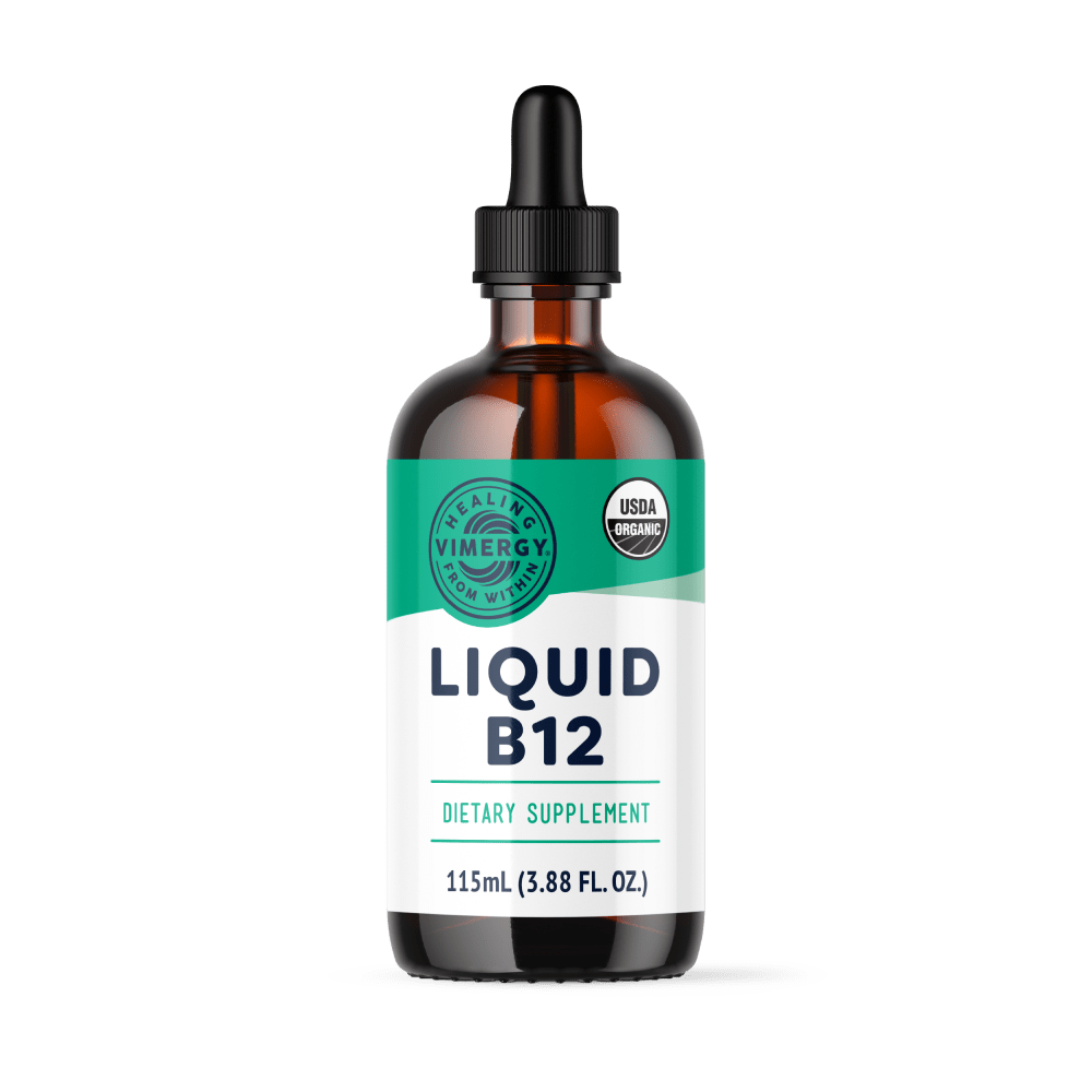 Organic Liquid B12 Vimergy Supplements Vitamins