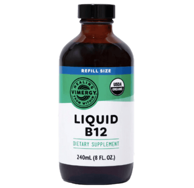 Organic Liquid B12 Vimergy Supplements Vitamins