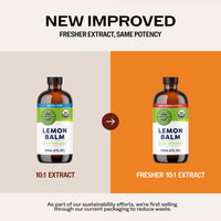 Organic Liquid Lemon Balm Vimergy Supplements Vitamins