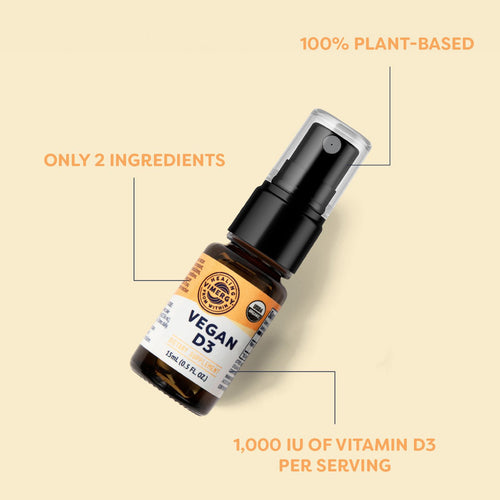 USDA Organic Liquid Vegan D3