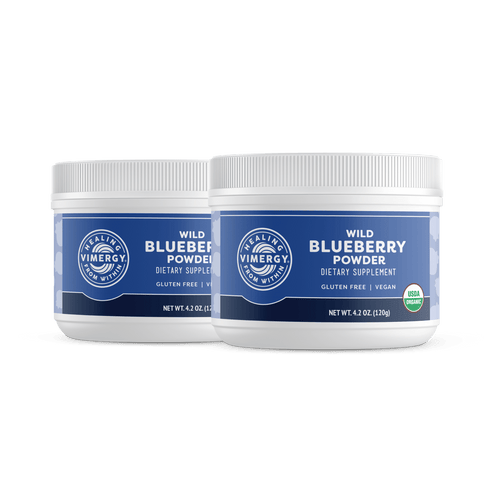 Organic Wild Blueberry Powder Brain Body Protect VIMERGY Supplements Vitamins|type_hero