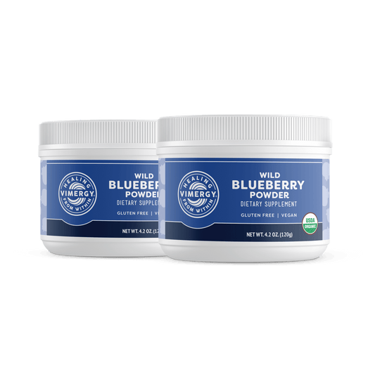 Organic Wild Blueberry Powder Brain Body Protect VIMERGY Supplements Vitamins|type_hero