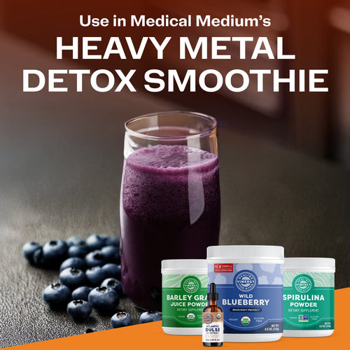 Organic Wild Blueberry Powder Brain Body Protect VIMERGY Supplements Vitamins