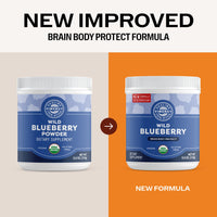 Organic Wild Blueberry Powder Brain Body Protect VIMERGY Supplements Vitamins