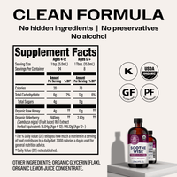 Soothe Wise* Elderberry & Raw Honey Syrup VIMERGY Supplements Vitamins|type_supplement_facts