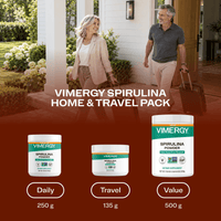 Spirulina Powder Home & Travel Kit